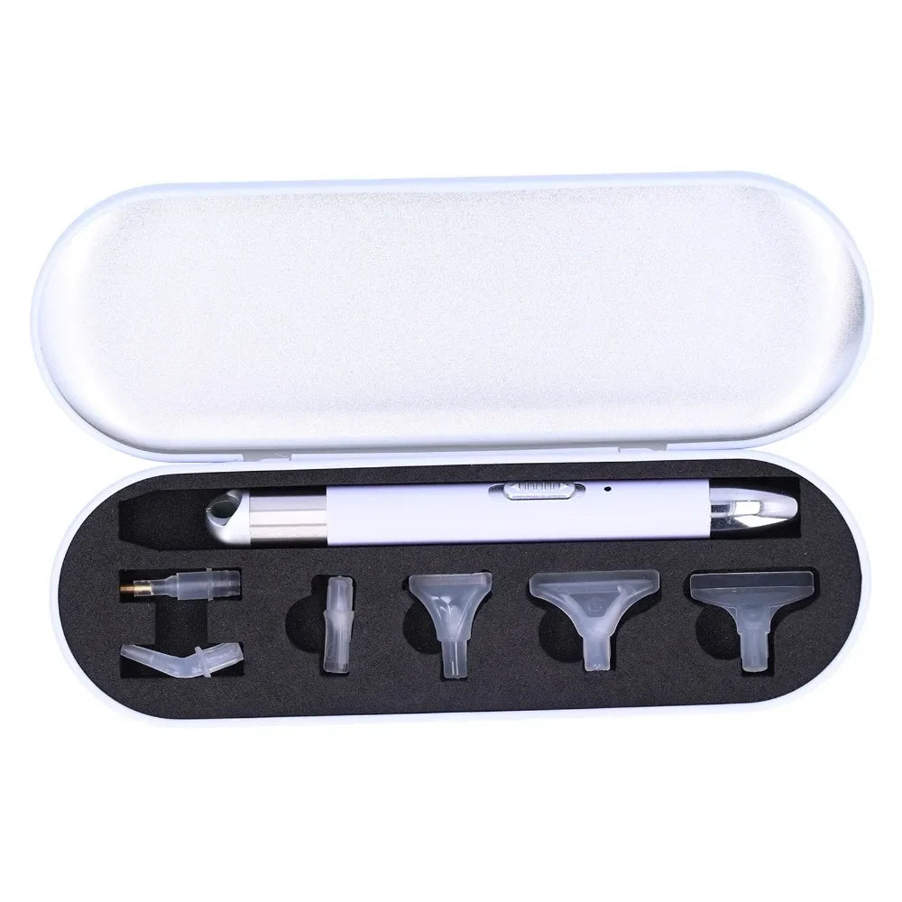 USB Rechargeable Luminous Drill Pen – 6 Tips & Storage Box
