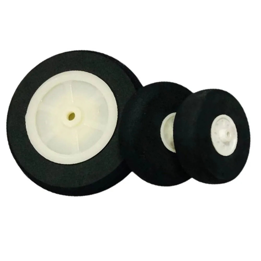 4pcs EVA Sponge Wheels 25–76mm DIY RC Plane Aircraft Parts