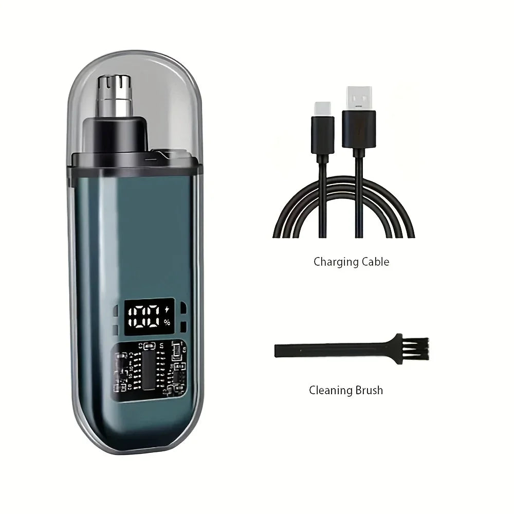 USB Rechargeable Nose & Ear Hair Trimmer for Men