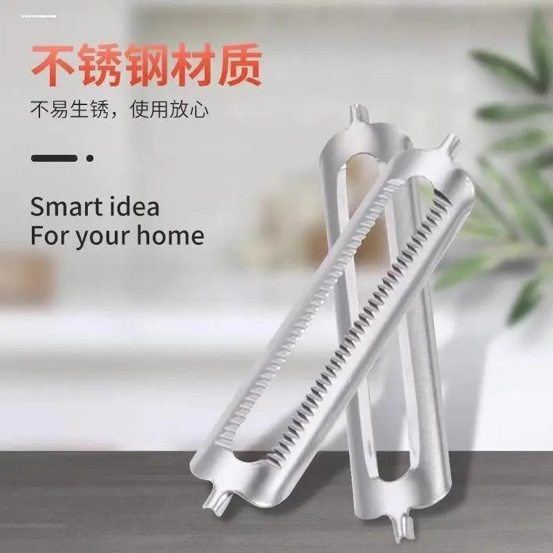 10-Pack Double Peeler Blades Stainless Steel Kitchen Tool