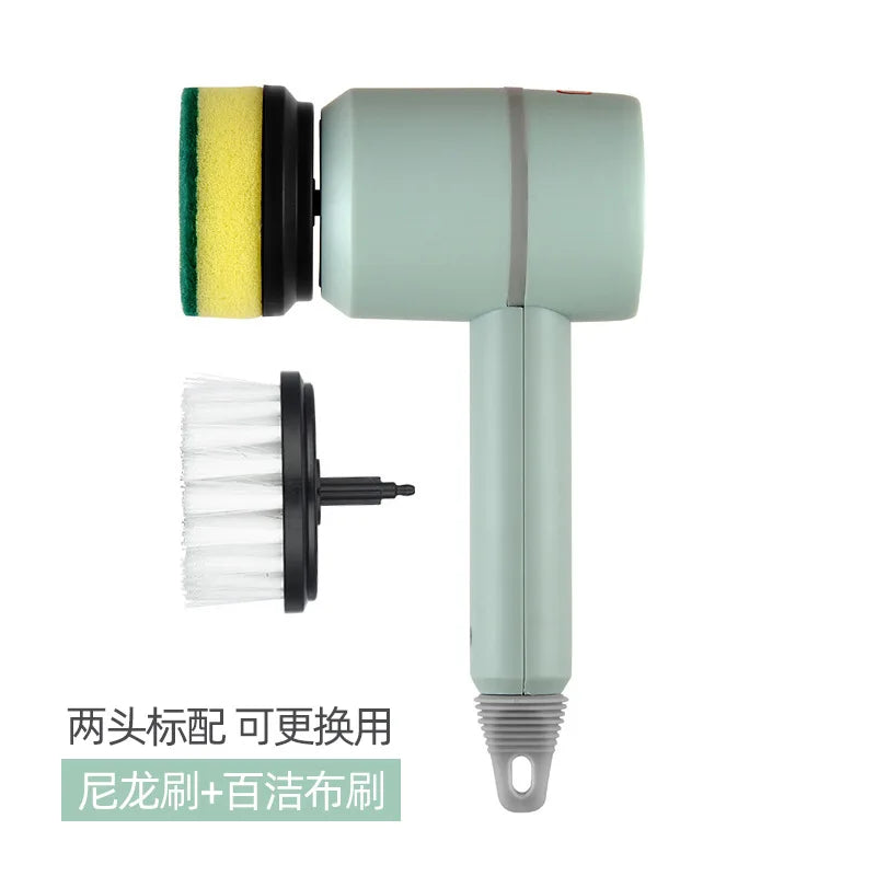 Wireless Electric Cleaning Brush – Multi-Use Handheld Scrubber