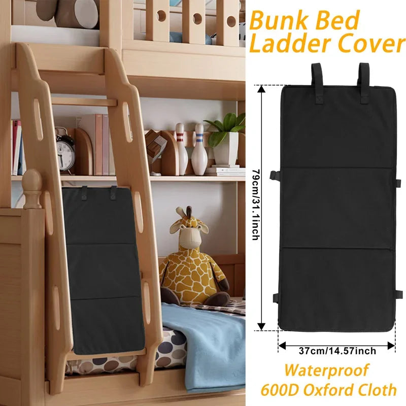 Kids Bunk Bed Ladder Cover – Foldable Waterproof Safety Pad