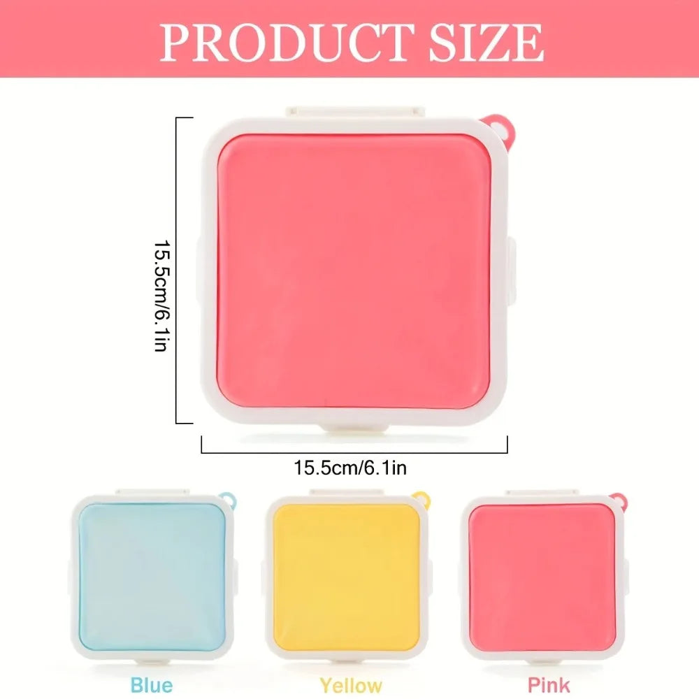 Silicone Sandwich Storage Box – Snack & Lunch Container