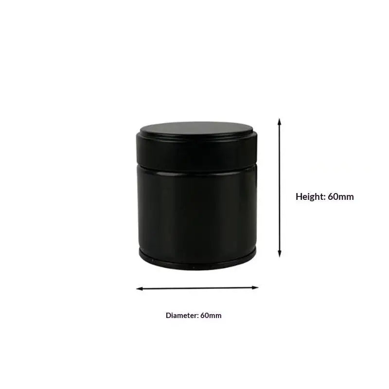 Mini Airtight Matcha Powder Tin Can | Portable Tinplate Jar