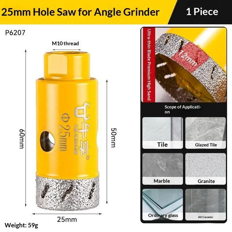 M10 Diamond Drill Bit for Angle Grinder – Dry Cut Tile & Stone