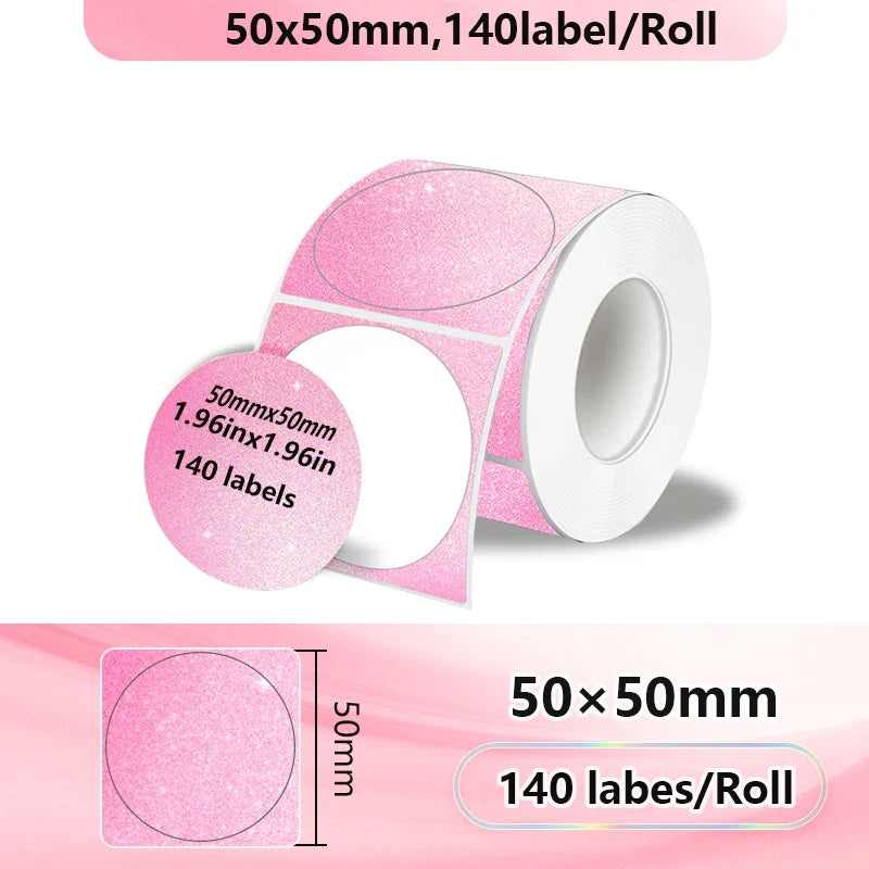 Thermal Label Paper for Phomemo M110 M200 M220 – Adhesive Stickers