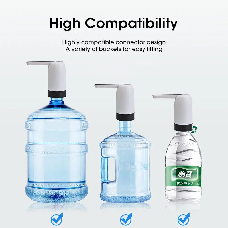 USB Rechargeable Automatic Water Bottle Pump Dispenser | NOCCLILI