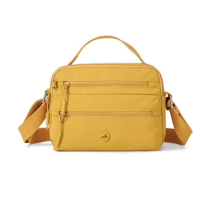 Nixie Large Canvas Crossbody Bag – Travel Shoulder Bag