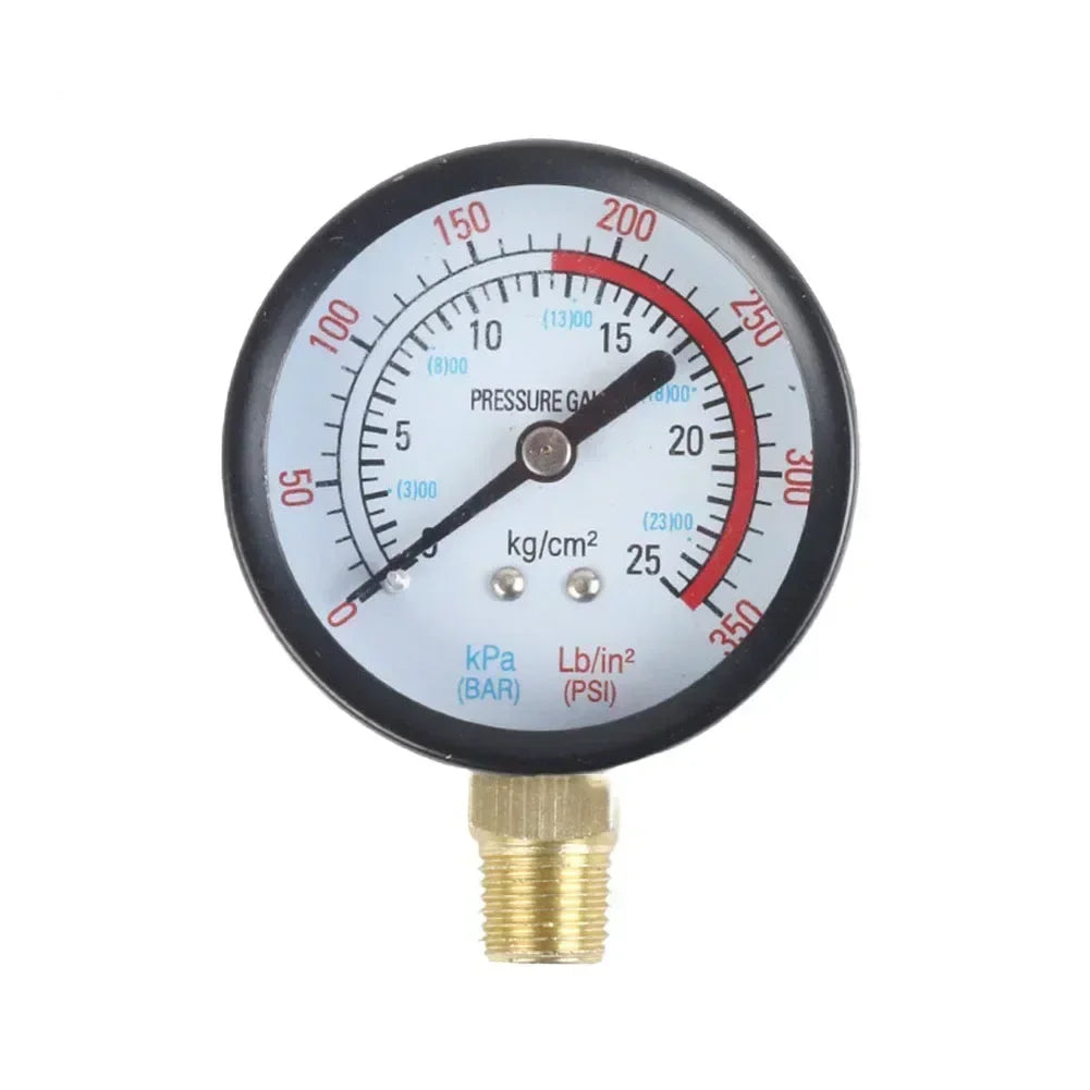 Y60 Pressure Gauge 0–230 PSI | Pool Filter & Air Compressor