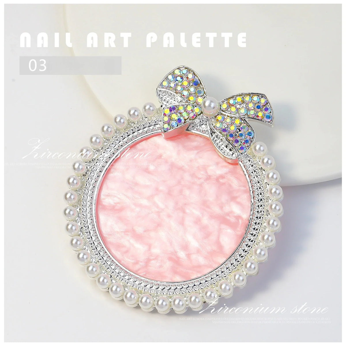 Resin Art Nail Gel Color Palette & Makeup Display Board