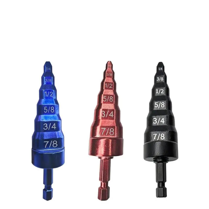 6-in-1 Copper Pipe Expander Swaging Drill Bit Set – HVAC