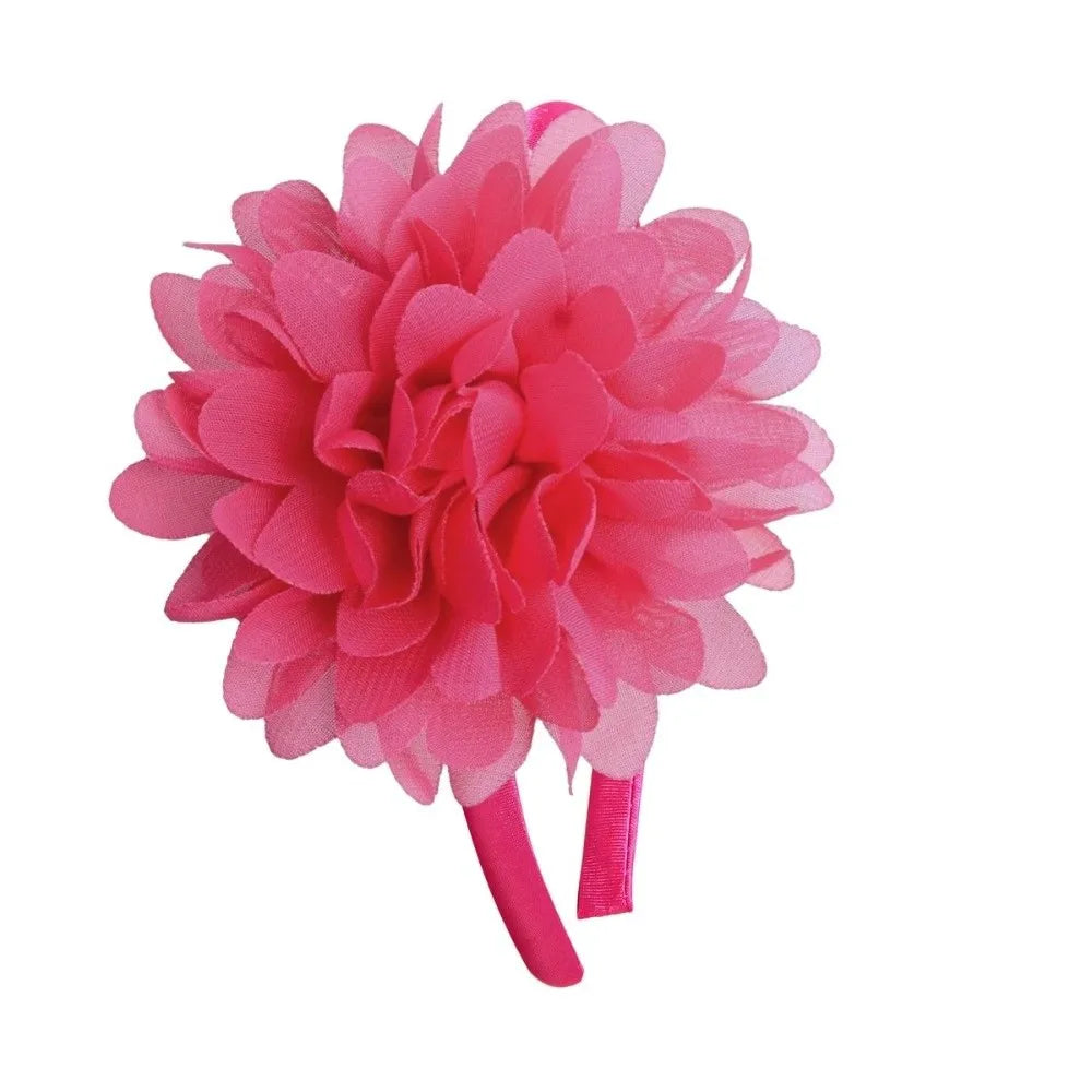 Big Flower Girls Headband – Multi-Layer Princess Hairband