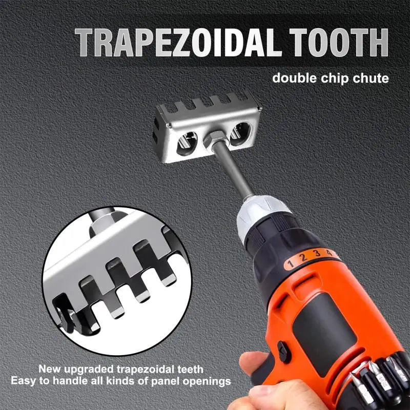Square Drill Hole Opener – Wall Slotting Socket Tool