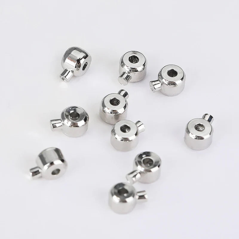 18K Gold Plated Ball End Caps & Crimp Beads | DIY Jewelry