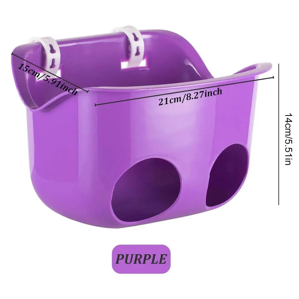 Doll Bicycle Seat Basket for Balance Bikes & Tricycles