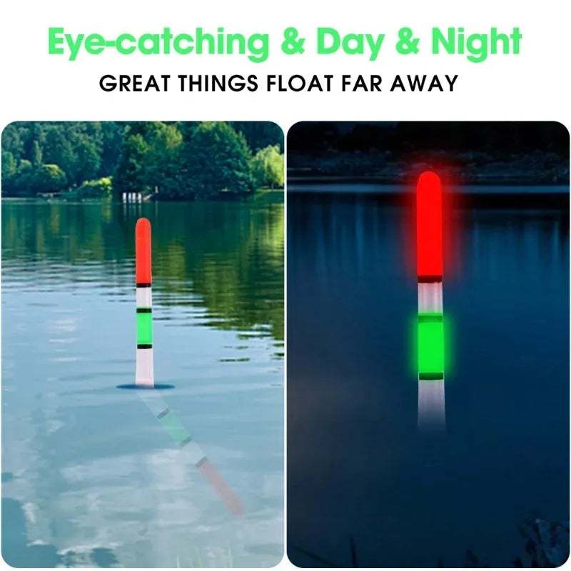 3PCS Luminous Fishing Float Bobber Set – Sea & Carp Fishing