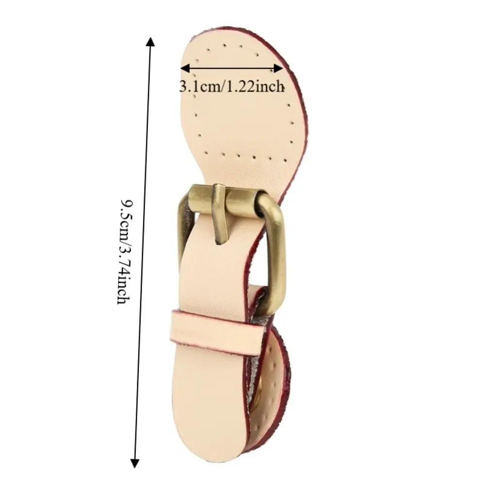 2pcs Leather Snap Buckle Lock Bronze DIY Bag Closure Craft