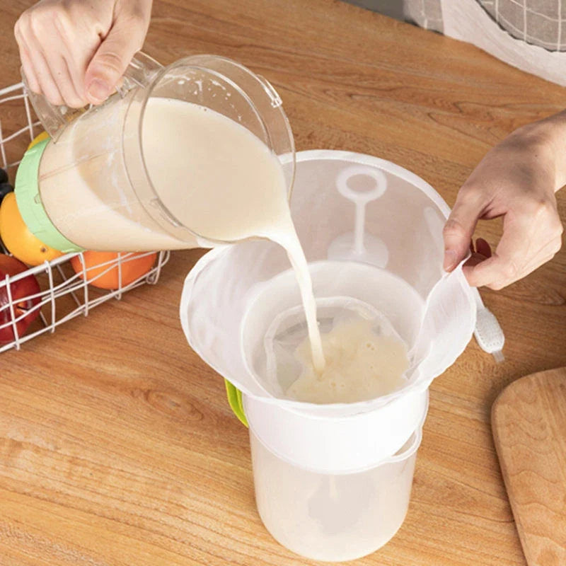 Reusable Nylon Mesh Filter Bag – Soy Milk, Coffee & Juice