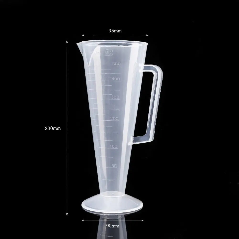 Transparent PP Plastic Measuring Cup 25–500ml | Kitchen Tool