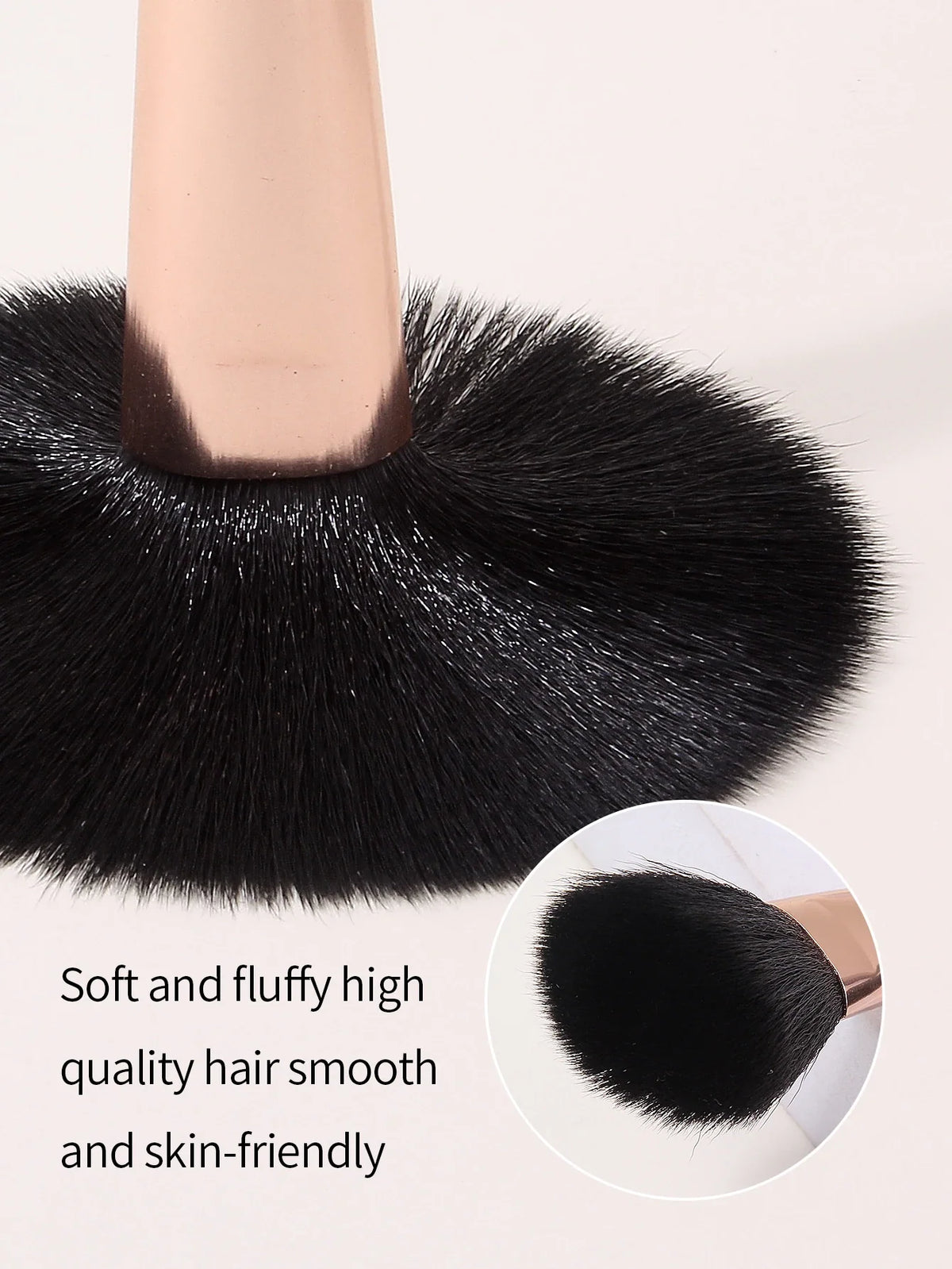 3-Piece Blush Brush Set – Powder, Contour & Bronzer Brushes