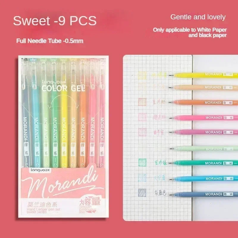 Glitter Gel Pen Set 162 Colors – 0.5mm & 1.0mm Art Pens