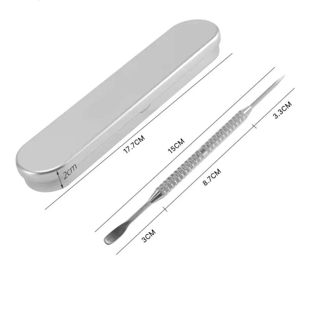 Wooden Handle Coffee Latte Art Pen – Needle & Spatula Tool
