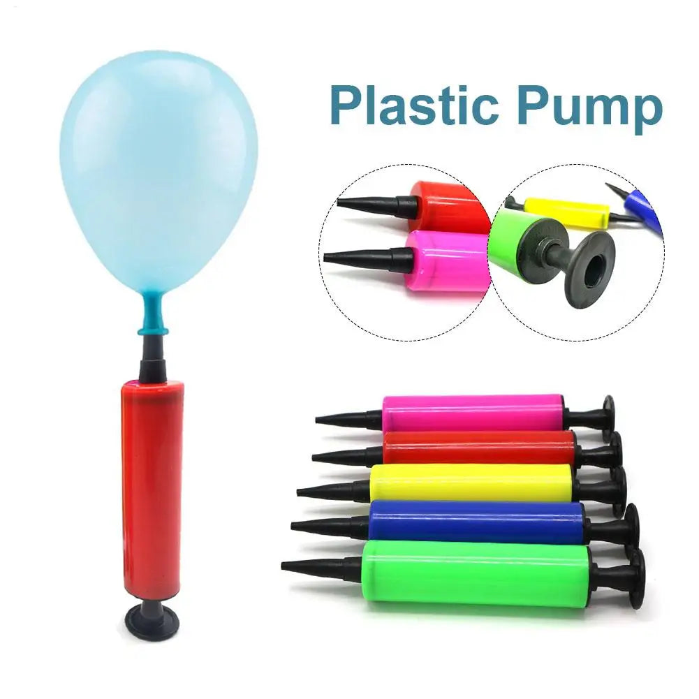 Handheld Double-Action Balloon Pump for Parties & Events