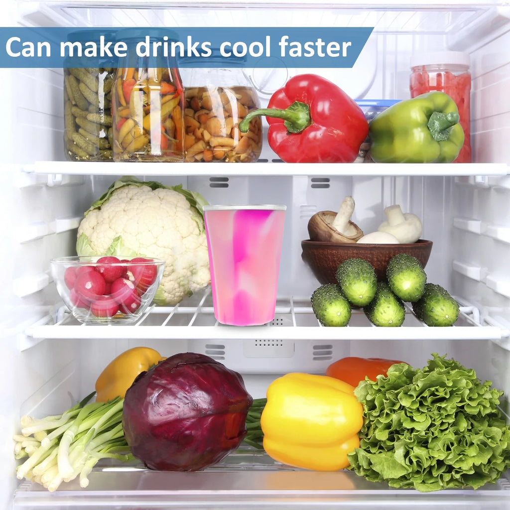 Wine Freeze Cooling Cup 330ml – Silicone & Stainless Steel