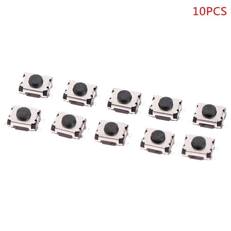 10PCS 4-Leg Micro Switch for C1–C5 Remote Key Fob Repair