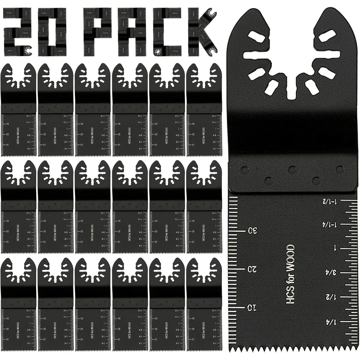 Oscillating Multi-Tool Saw Blades – Wood Metal Plastic