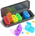 7-Day AM/PM Pill Organizer – 14-Compartment Weekly Pill Box