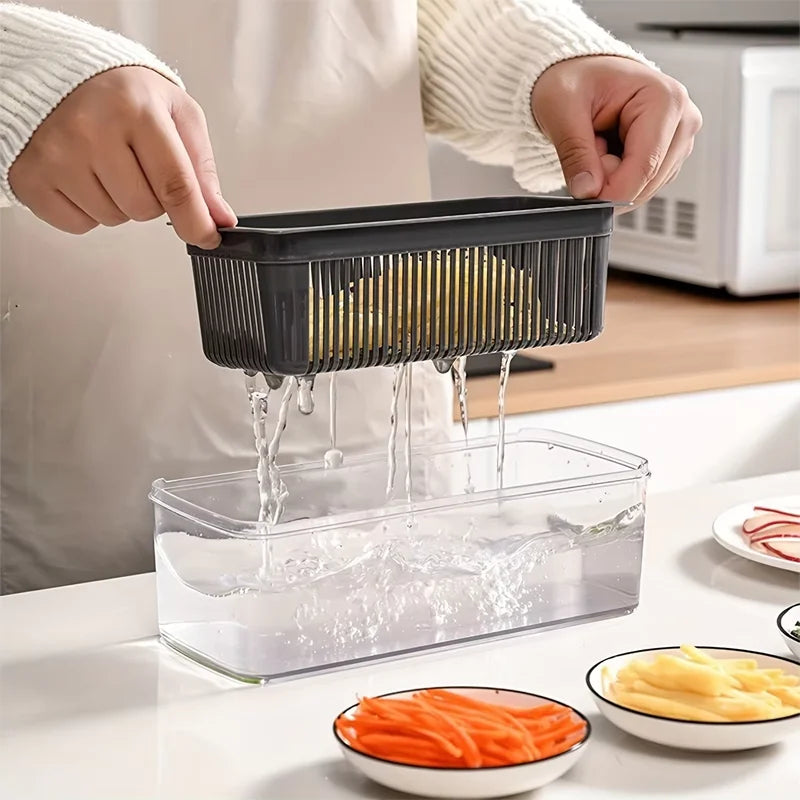 16-Piece Vegetable Chopper Slicer Dicer & Grater Kitchen Set