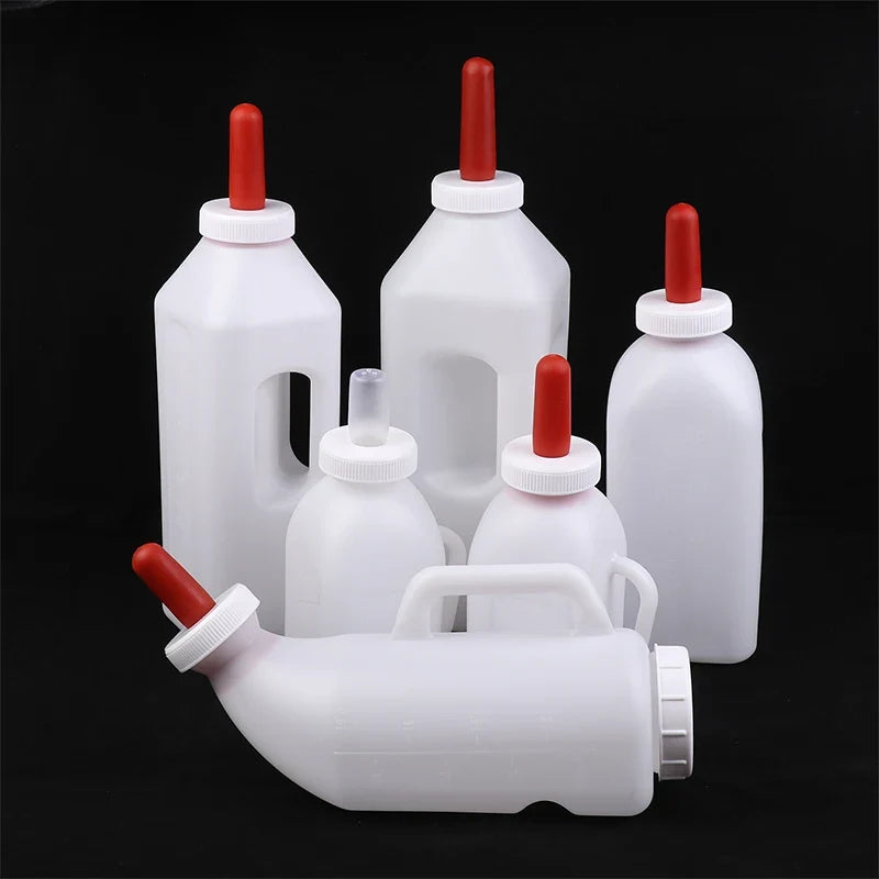 Calf Milk Feeder Bottle with Rubber Nipple 1–5L | Livestock