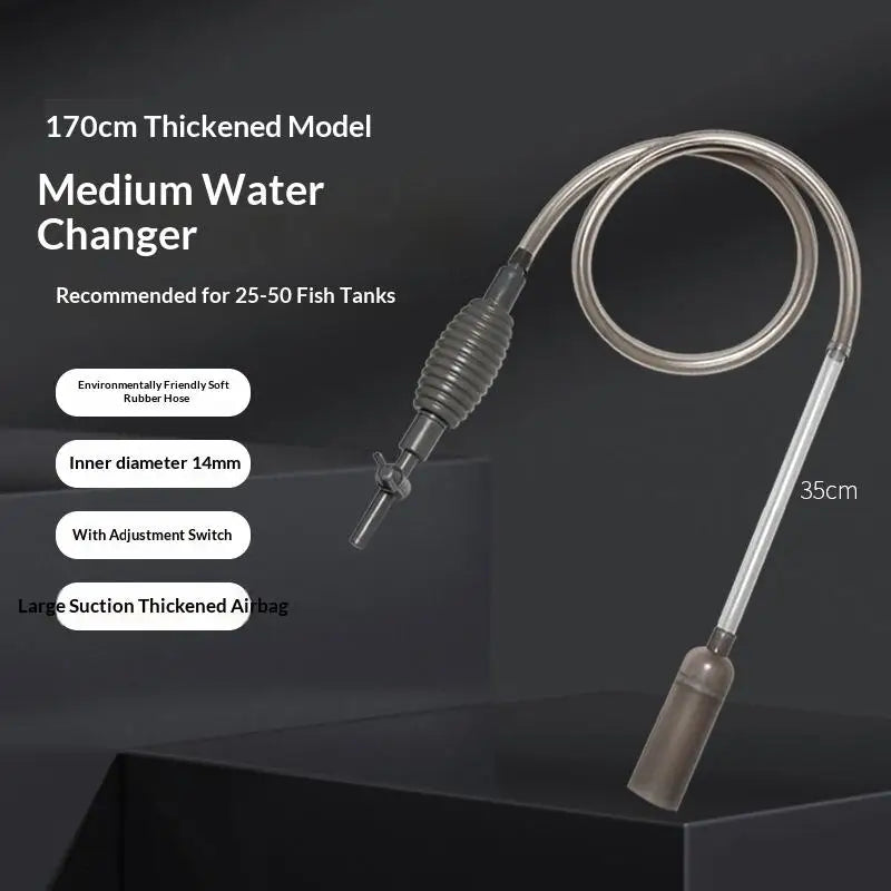 Aquarium Siphon Vacuum Gravel Cleaner & Water Changer Kit