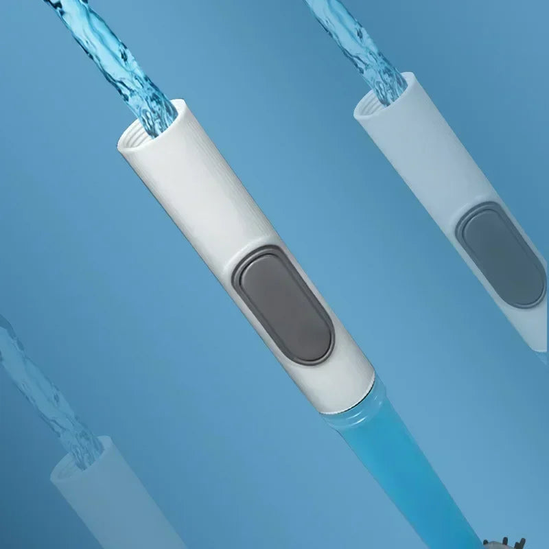 Refillable Silicone Toilet Brush Set – Wall-Mounted with Holder