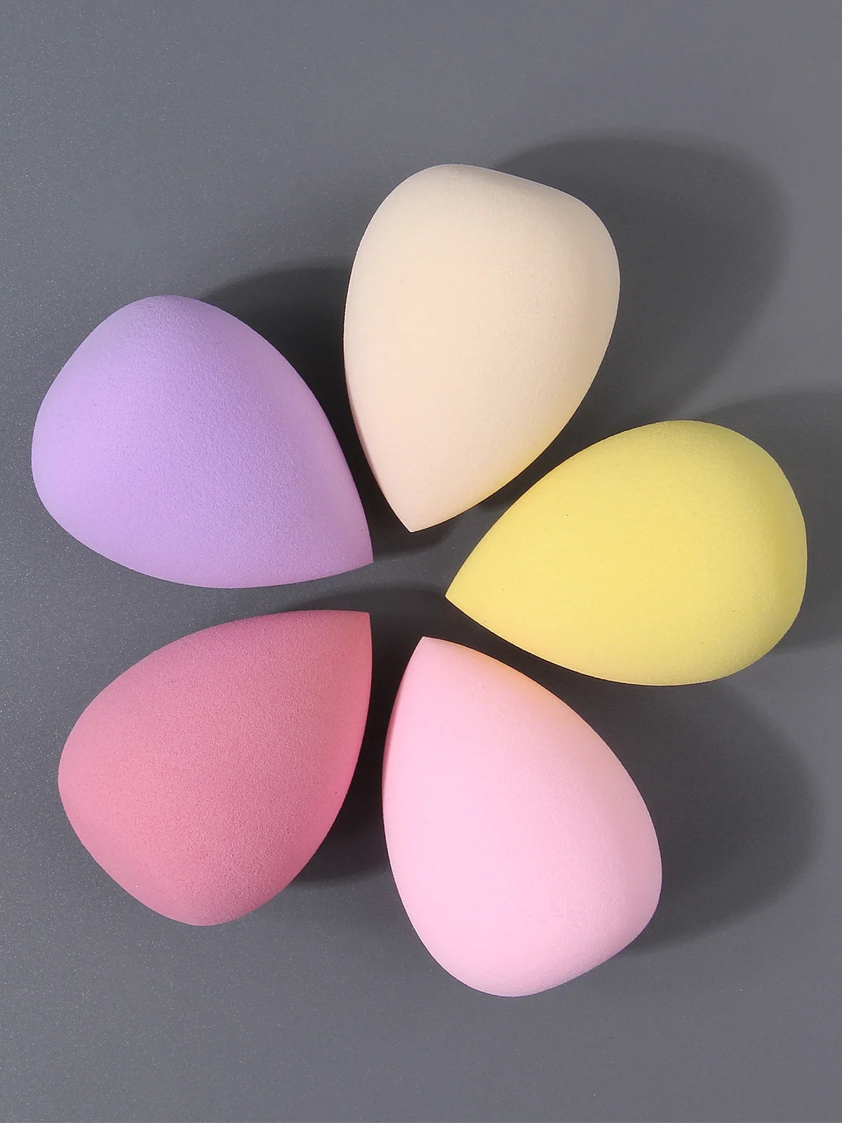 5-Piece Makeup Sponge Set – BB Cream & Powder Puff Applicators