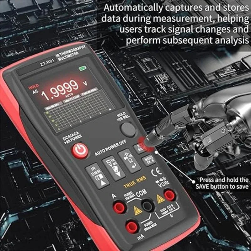 2-in-1 Thermal Imaging Camera & Multimeter H8WD