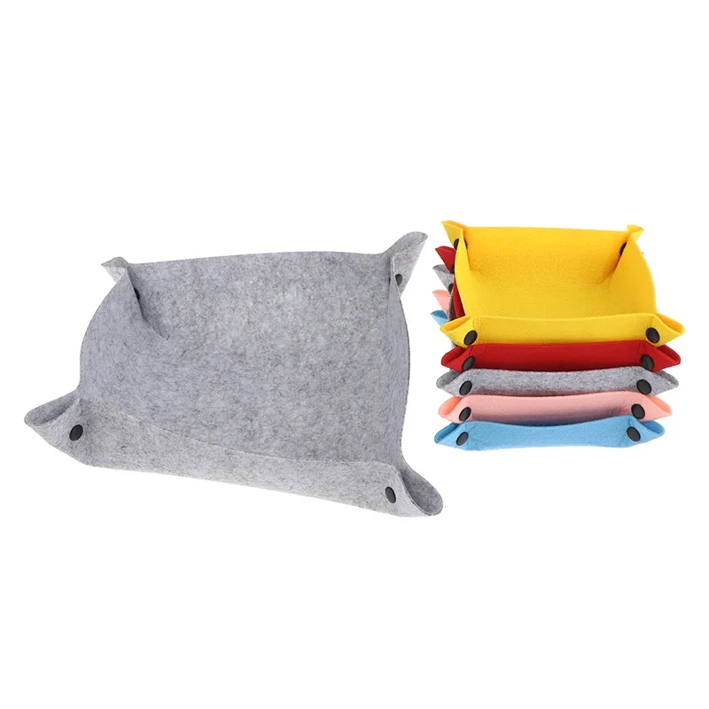 Felt Storage Tray Desktop Organizer – Office & Kids Essentials