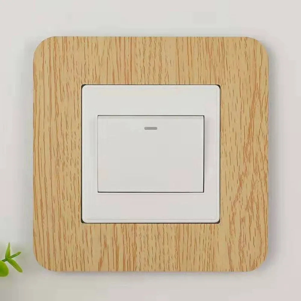 Light Switch Protective Cover – Dustproof No-Drill Wall Panel