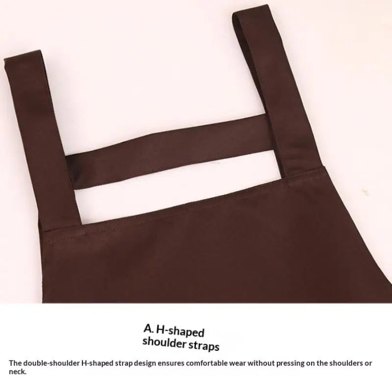 Waterproof PVC Apron for Women & Men | Zippered Pocket