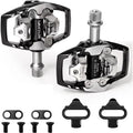 BUCKLOS MTB Self-Locking Pedals SPD Compatible Cleat Pedals