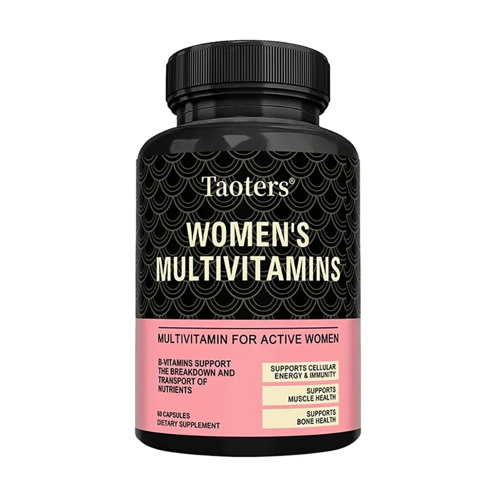 Taoters Women's Multivitamin – B12, D, C, Zinc & Magnesium