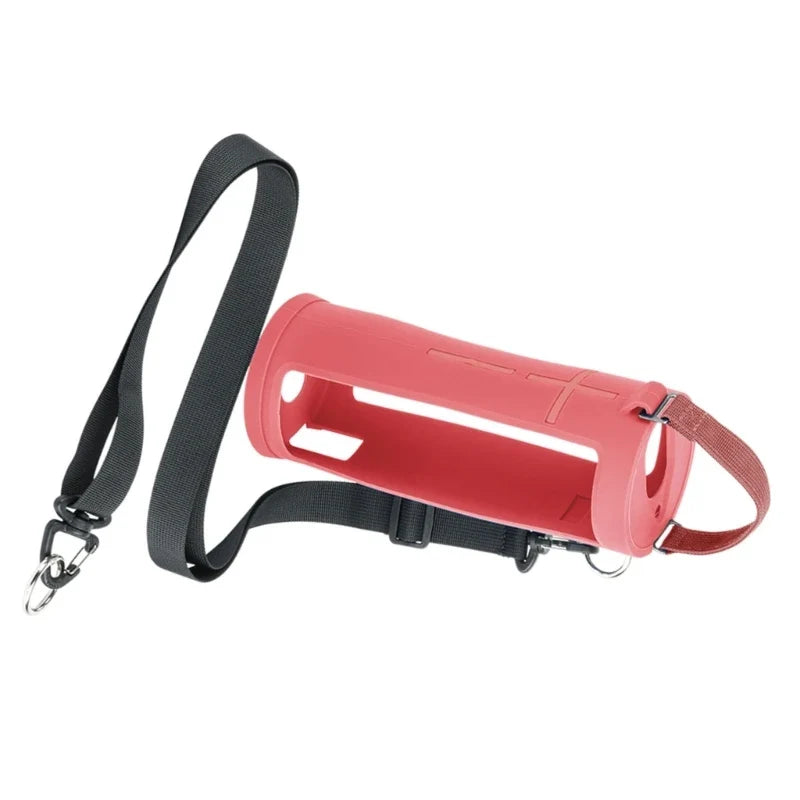Silicone Carrying Case with PU Strap for UE Megaboom 3