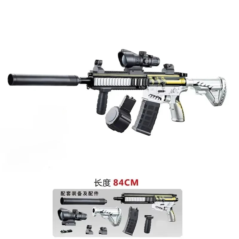 M416 Manual Gel Ball Toy Blaster – Outdoor Gift for Boys 14+