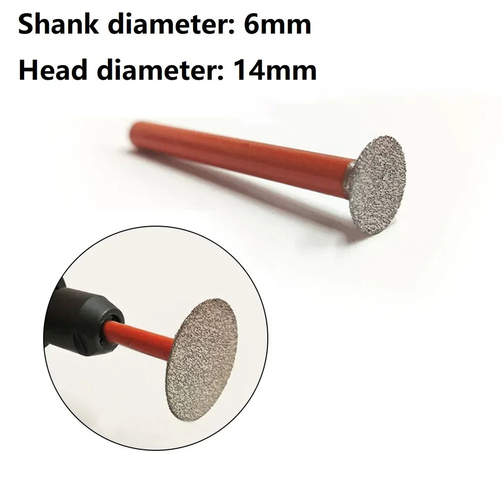 6mm Shank Carborundum Grinding Burr – Jade Stone Carving Bit