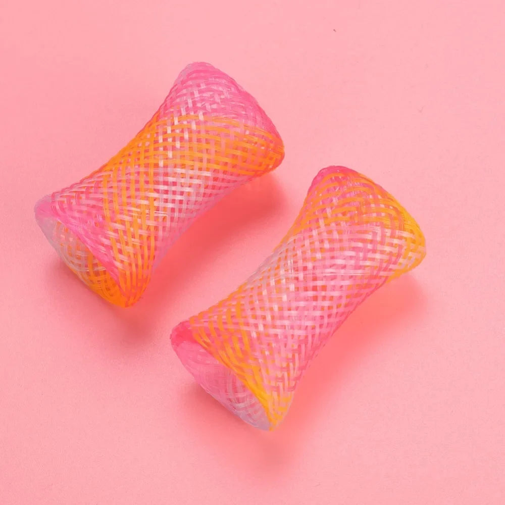 10PCS Multicolor Cat Spring Toys – Foldable Bite-Resistant Indoor