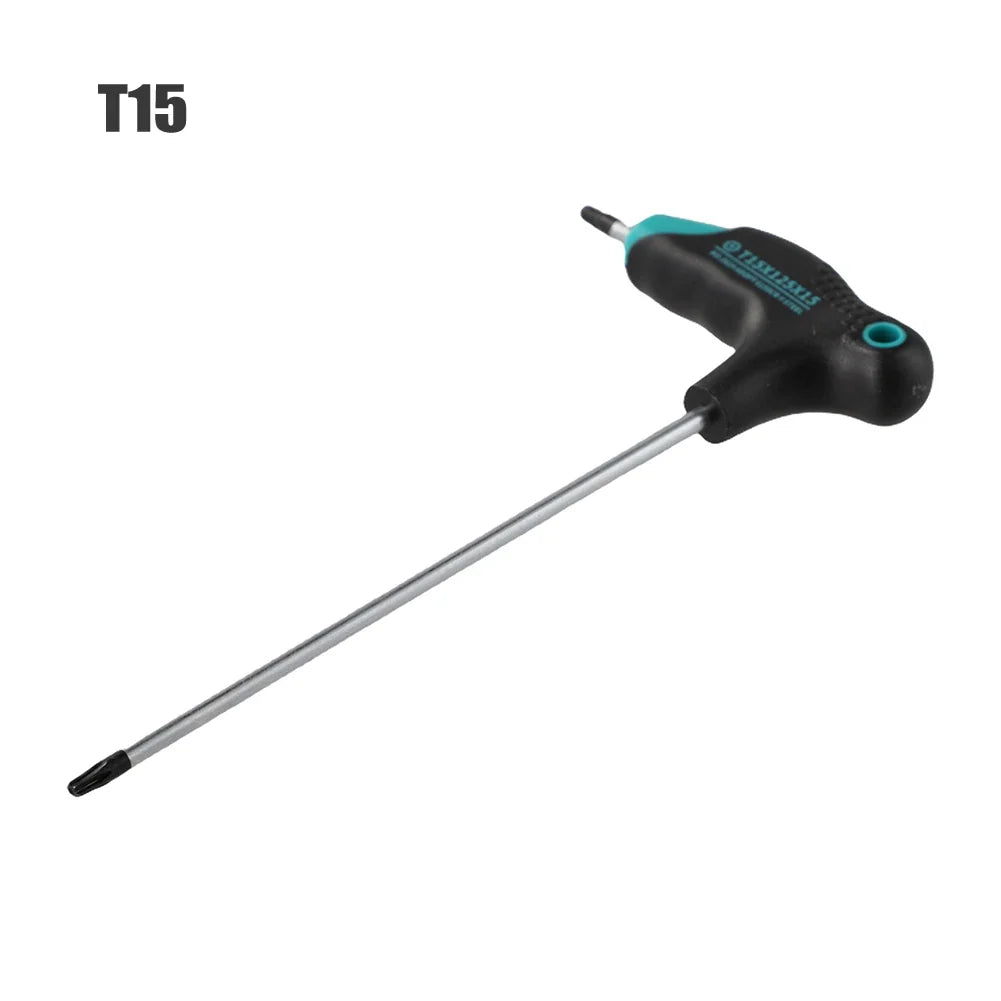 DAZZLEEX T-Handle Torx Screwdriver Double-End Key Set T6–T30