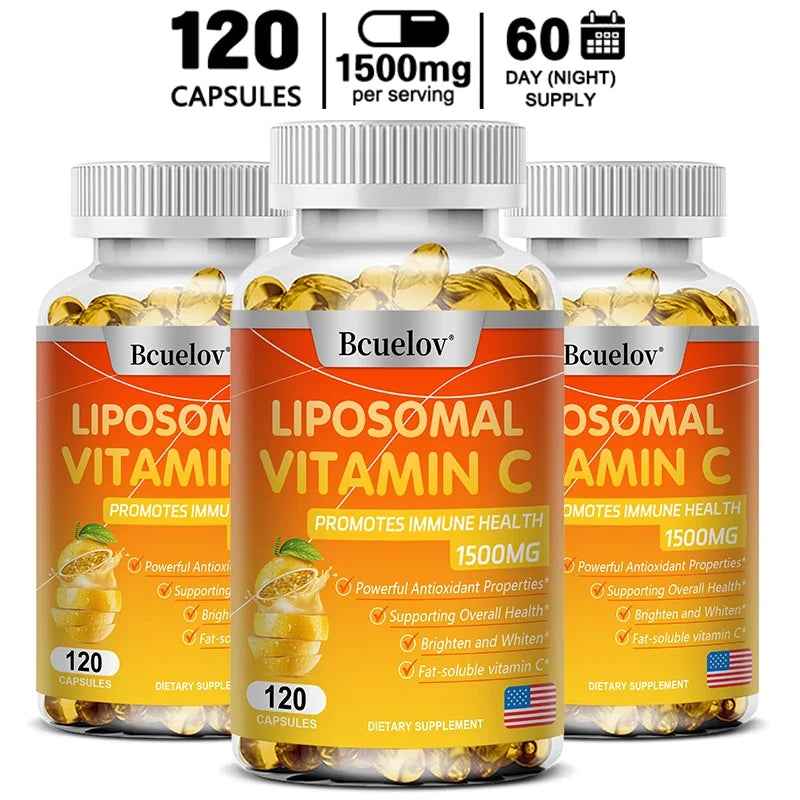 STRESSXCEL Liposomal Vitamin C Capsules | Antioxidant & Skin
