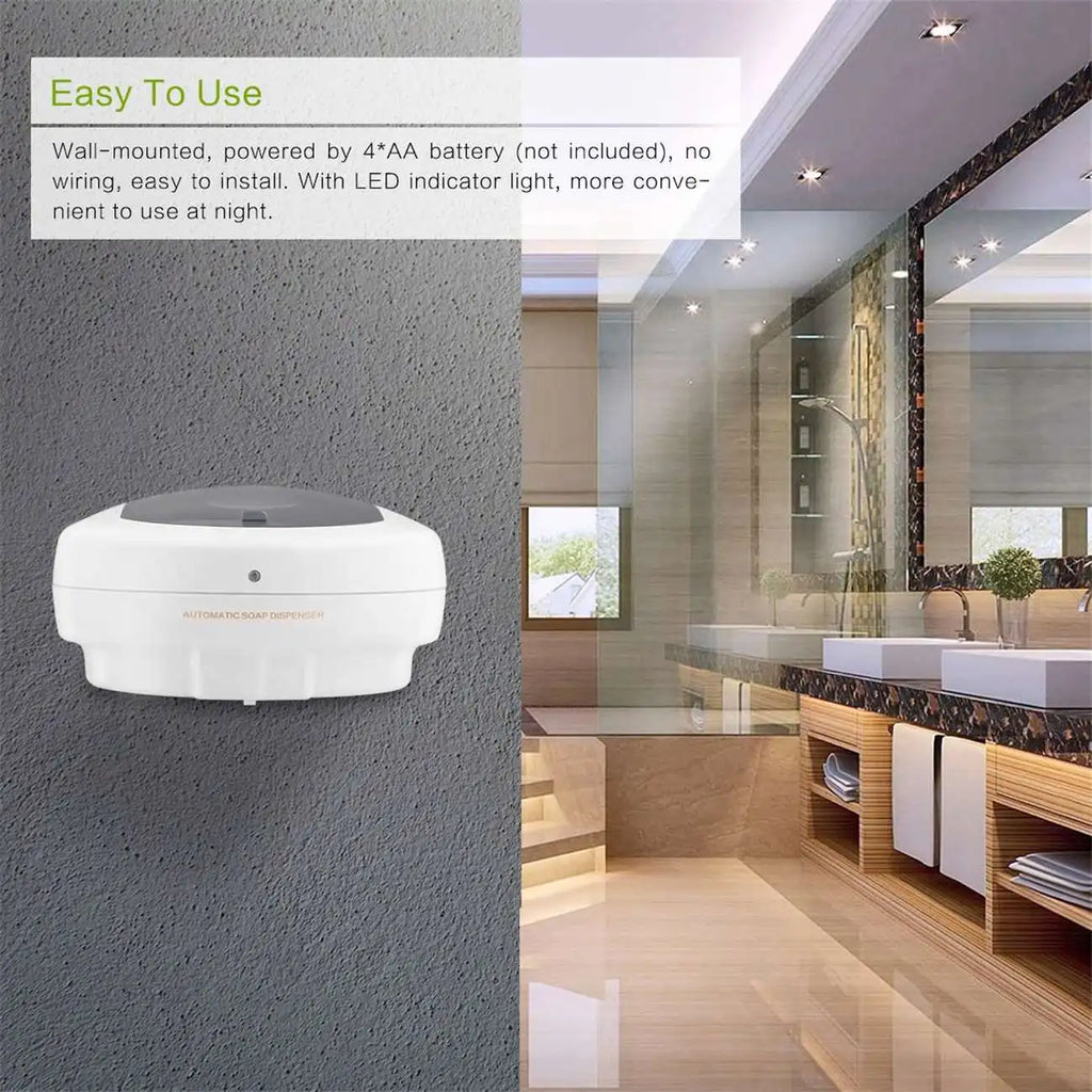 Automatic Touchless Foam Soap Dispenser 500ml Wall Mount