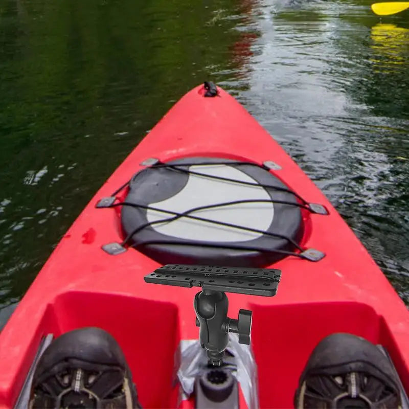 Swivel Fish Finder Mount – 360° GPS Bracket for Kayak